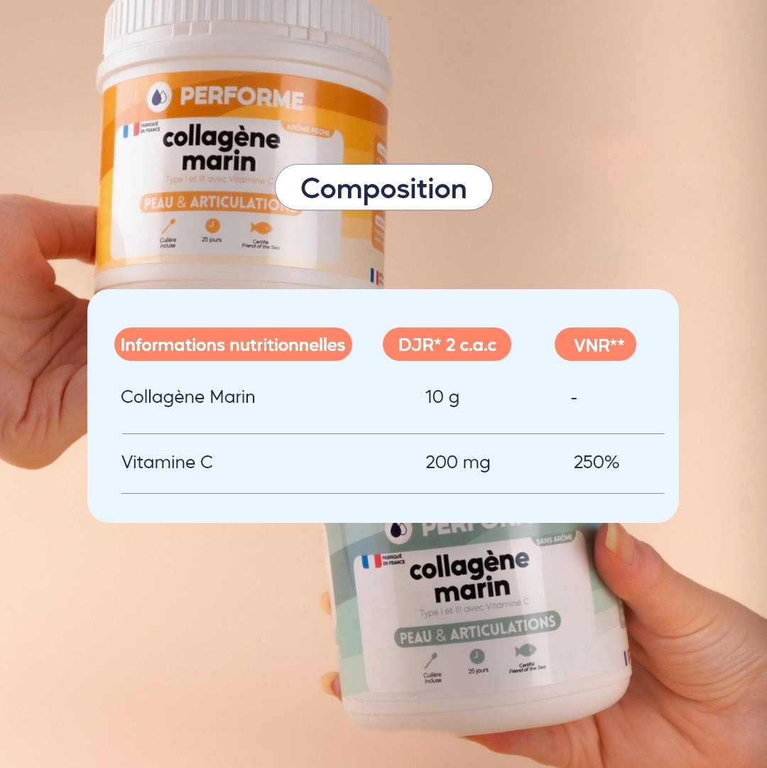 Composition Collagene Marin
