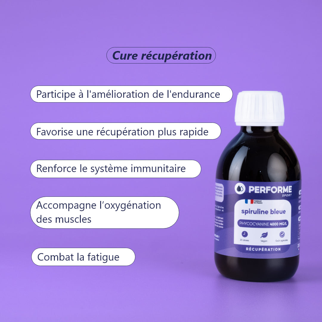 Cure récupération phycocyanine 4000mg/l