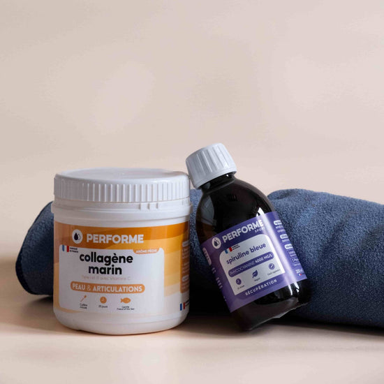 Pack phycocyanine collagène