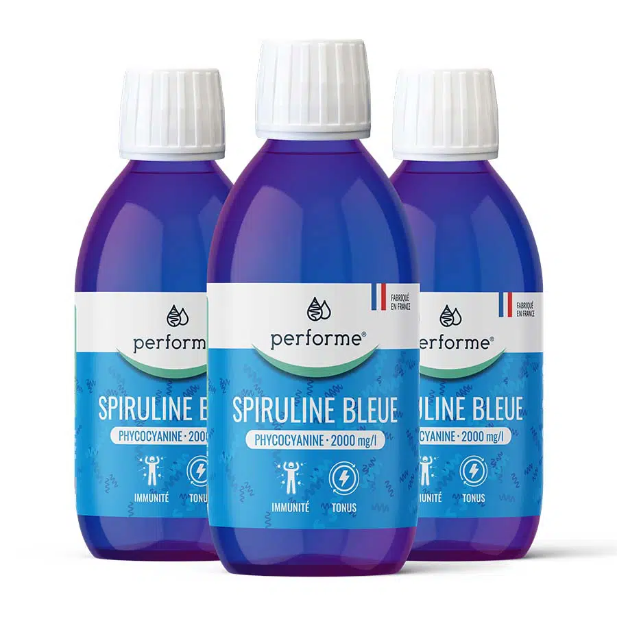 Spiruline Bleue • Pack 3 flacons
