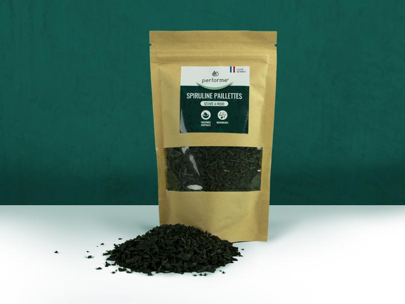 Spiruline en paillettes Performe