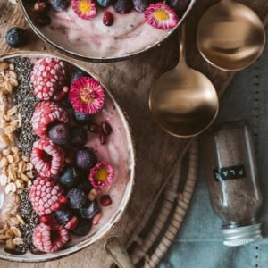 acai bowl à la spiruline