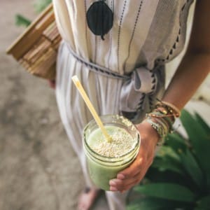 smoothie à la spiruline