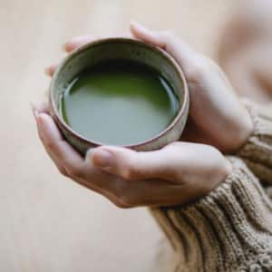 latte à la spiruline