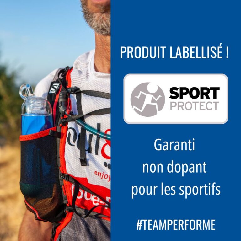 Spiruline Bleue + Produit labellisé Sport protect