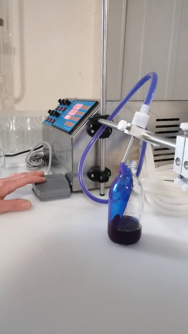 extraction de la phycocyanine à froid sous forme liquide depuis la spiruline