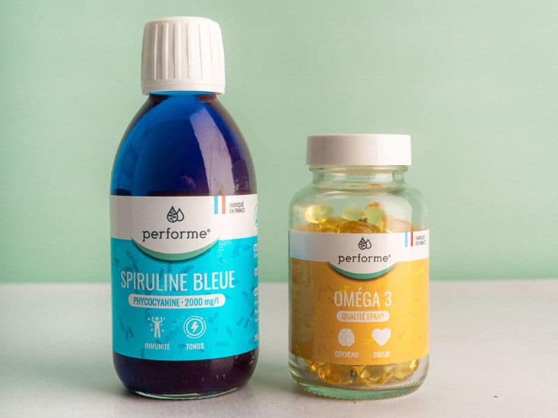 spiruline bleue et oméga 3