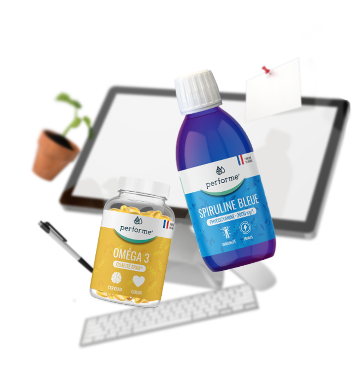 Spiruline Bleue et Oméga 3 pour la rentrée