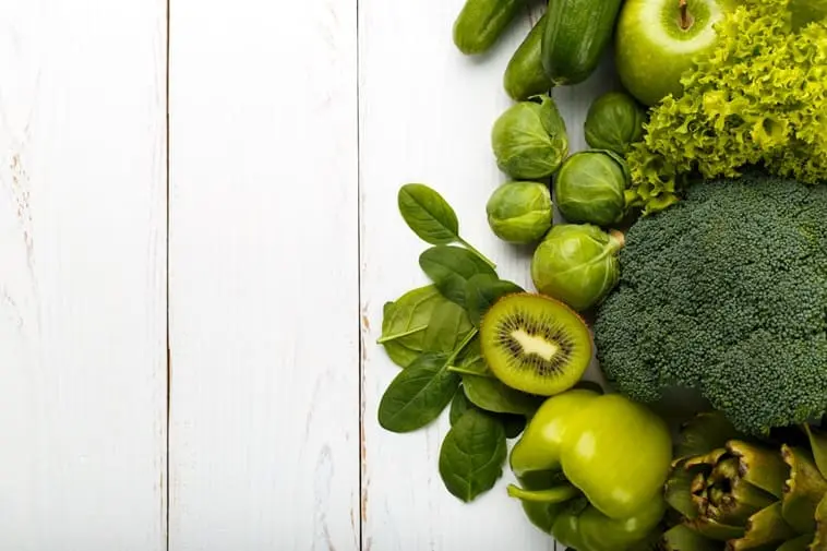 Légumes verts pour apport en fer non héminique